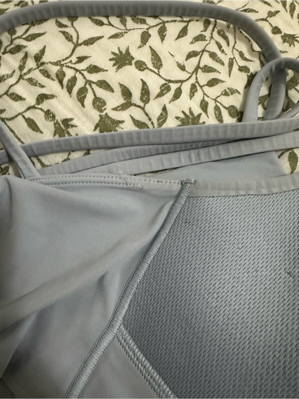 lululemon athletica Light Gray Strappy Sports Bra - Picture 8 of 8